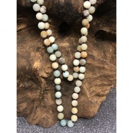 Gemstone crystal necklaces