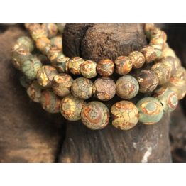 men-s-green-tibetan-agate-bracelet