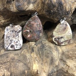 Gemstone crystal Charms