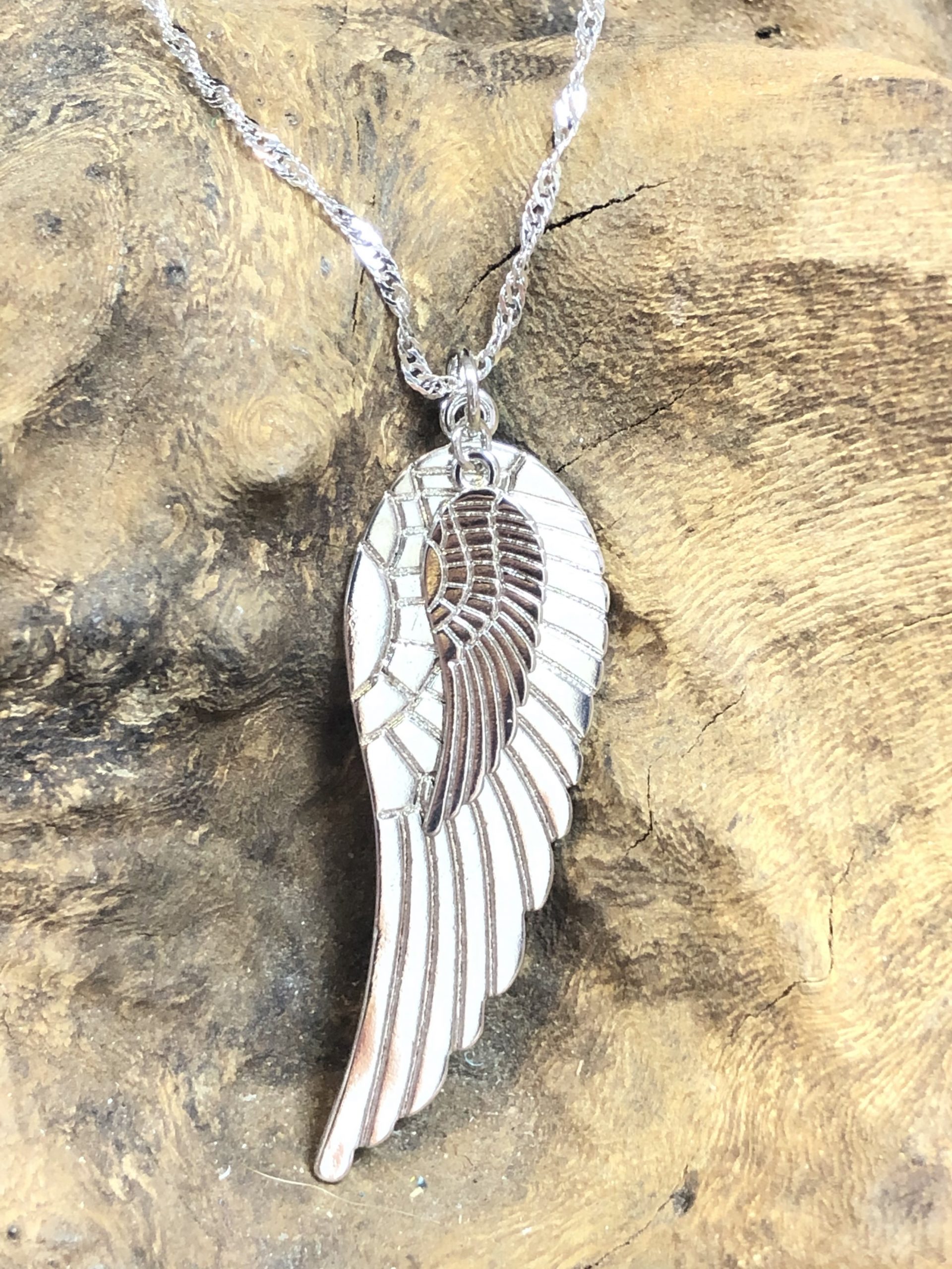 Vintage Angel Wing Necklace Pendant Rope Charm Viking Fashion Jewellery Men  Gift | eBay