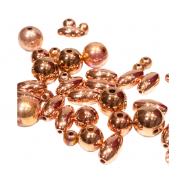 rose gold beads