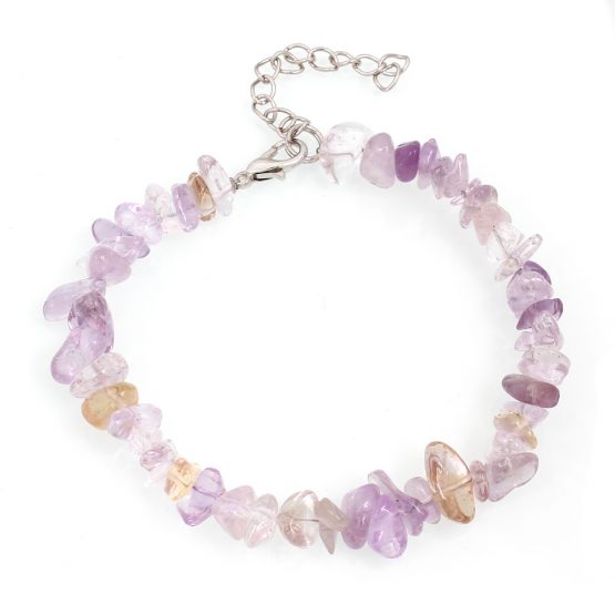 Amethyst Gemstone Chip BRACELET