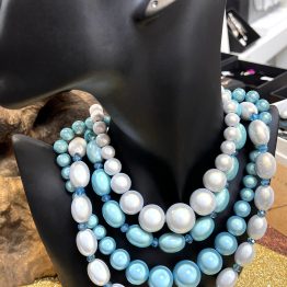 Statement chunky necklaces