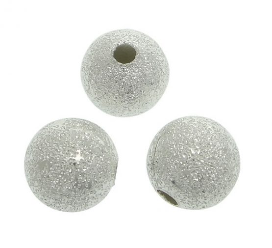 Silver Stardust beads