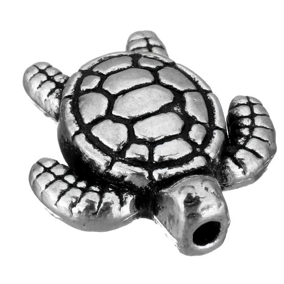 Turtle bead charm