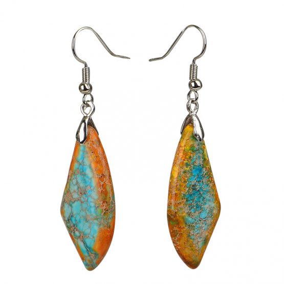 Impression Jasper EARRINGS Orange