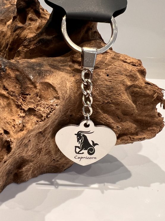 zodiac birthday charm keyring - Image 3