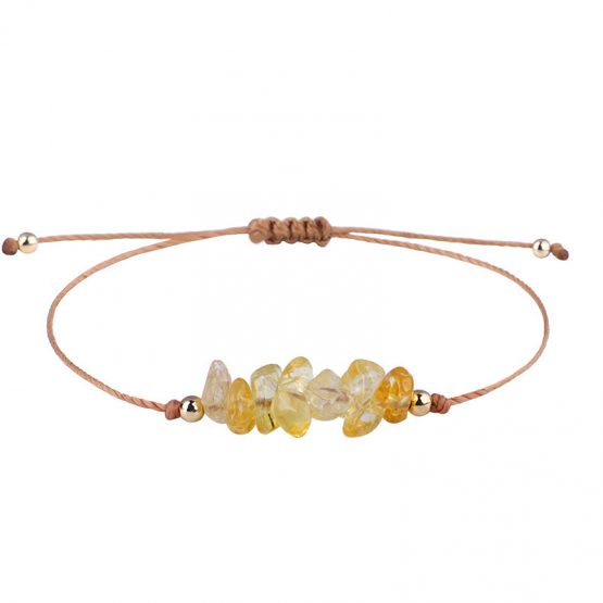 Gemstone bracelet Citrine