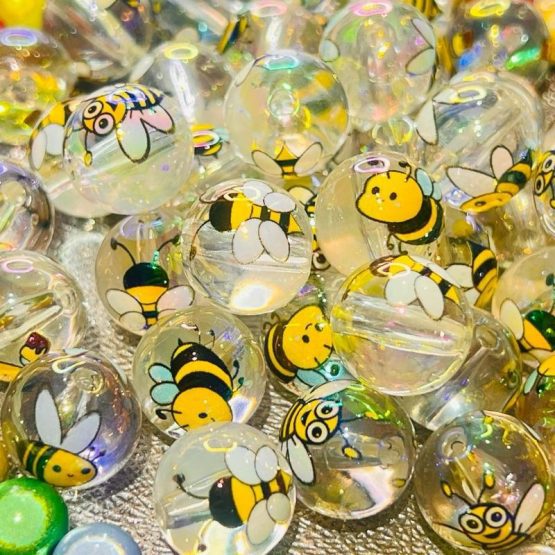 (BP110c) 5 x Bee Beads