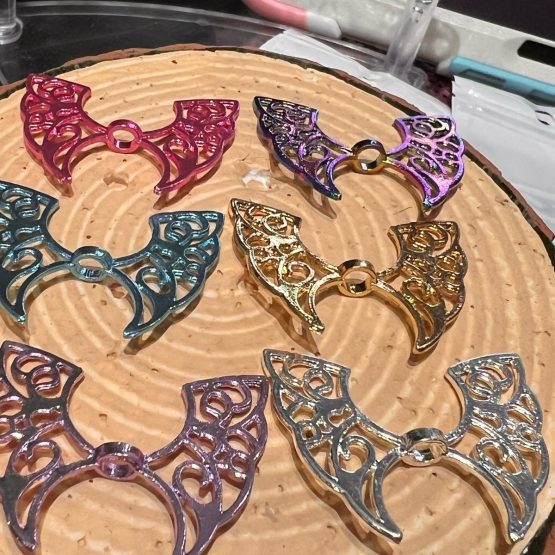 (BP12) 1 x Angel Wings bead
