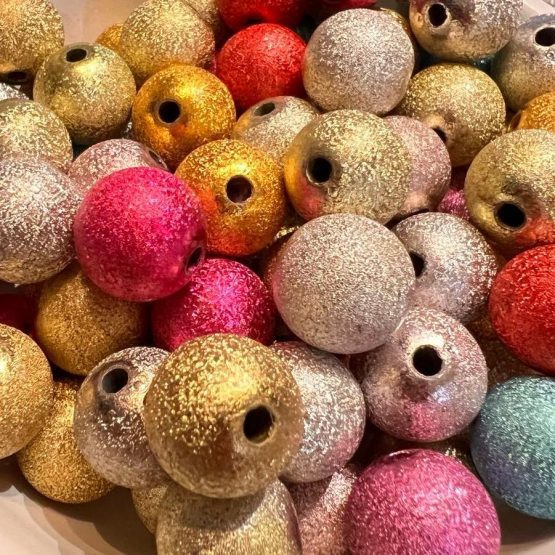 (BP130) 10 x 14mm Foil Beads