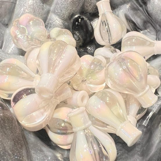 (BP207) White balloon beads