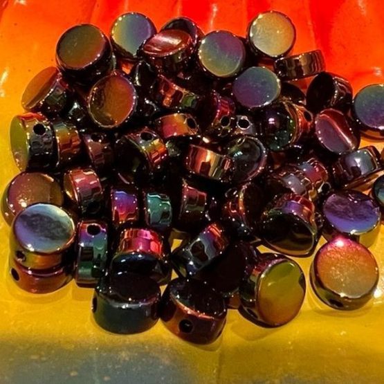 (BP25) 1 x Galaxy circle spacer bead