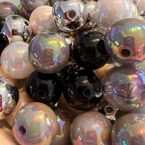 (BP335) 10 x 16mm Mono mix Beads