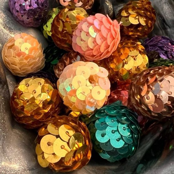 (BP345) 5 x 16mm sequin Beads