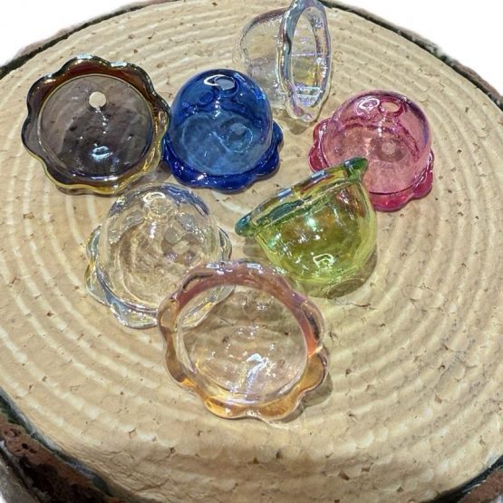 (BP373) 10 x jelly fish beads