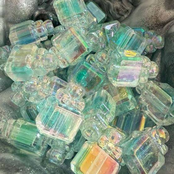 (BP391) 5 x 20mm perfume bottle beads