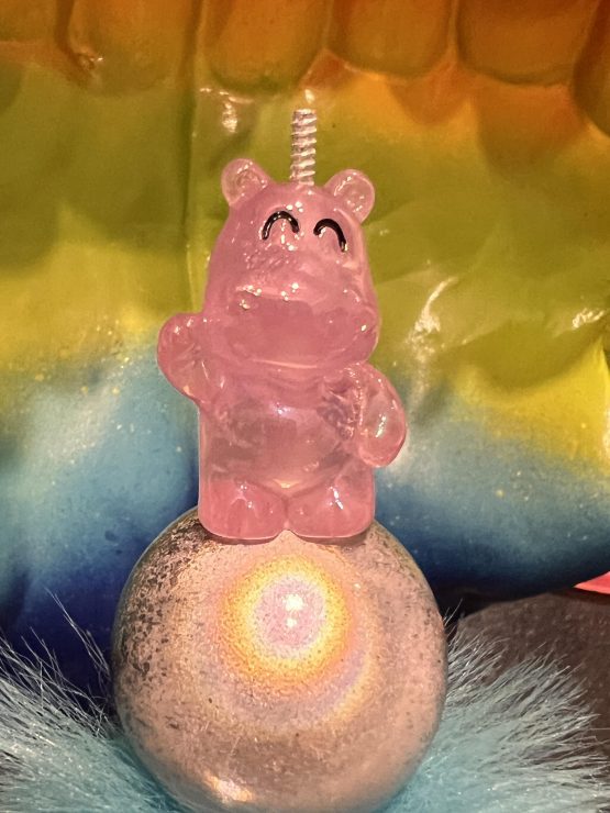 (BP39) 3 x Hippo beads - Image 2