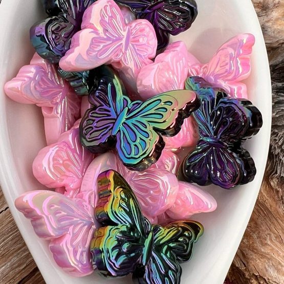 (BP64) Butterfly beads
