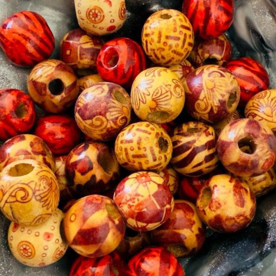 (BP73) Wooden Beads