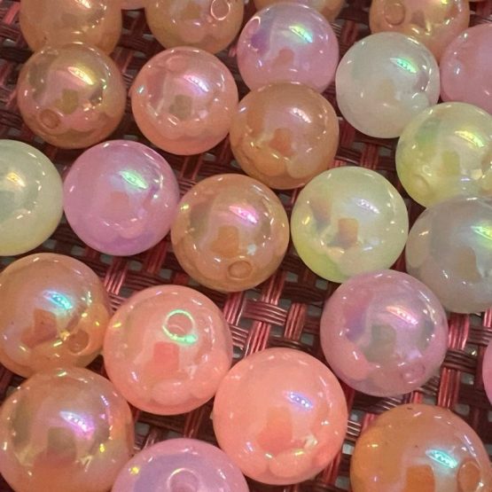 (BP85) 5 x pastel Beads