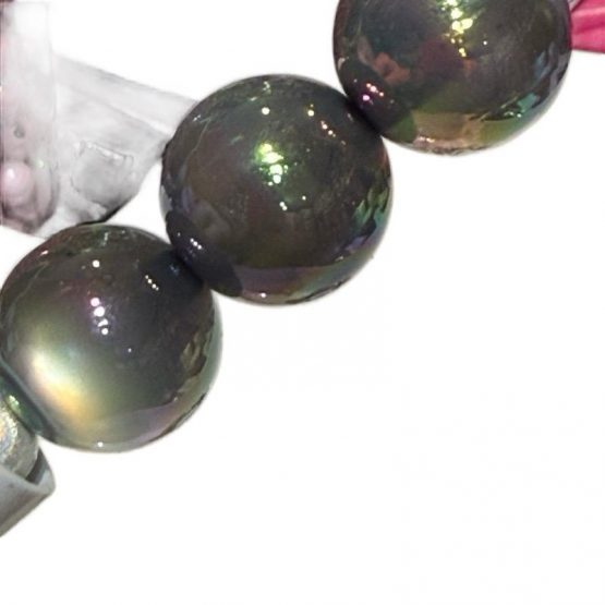 (BP13) 3 x Cats eye beads - Image 2