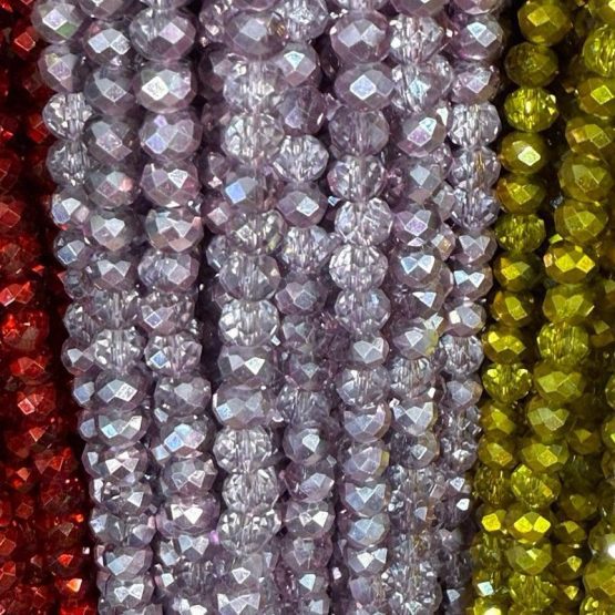 Metalic glass Lilac