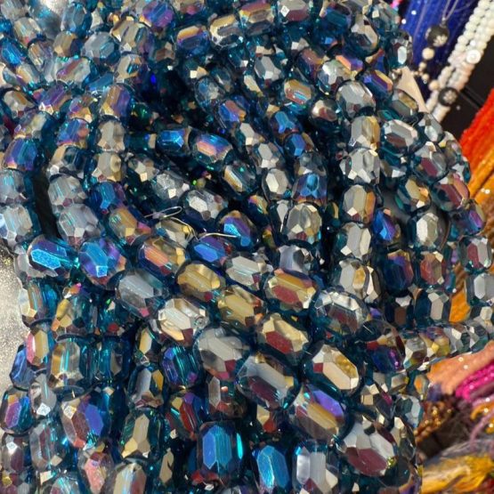 Barrel Beads Petrol