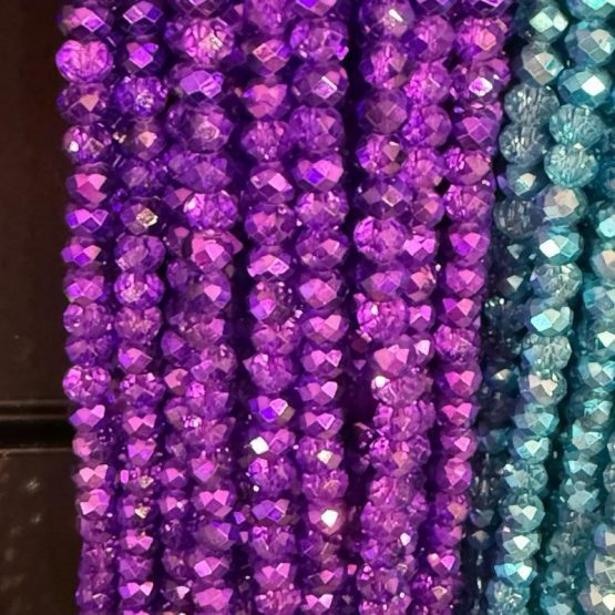 Metalic glass Purple