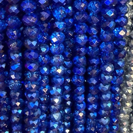 Metalic glass Electric Blue