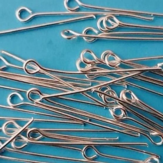 Silver Eye Pin 20mm