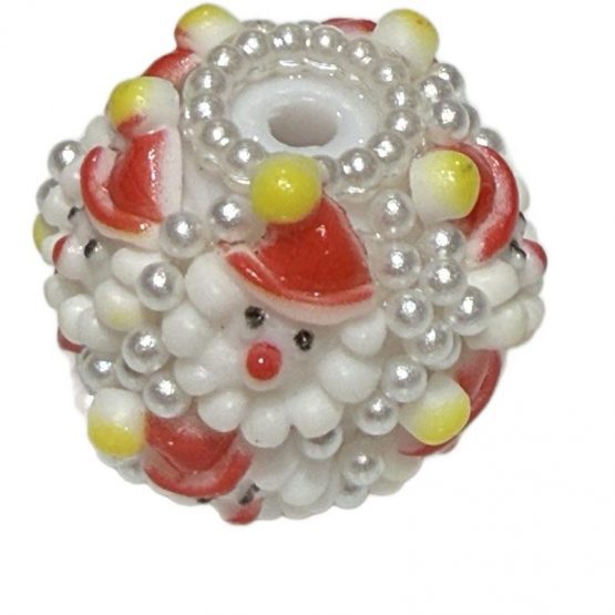 1 x santa  bead
