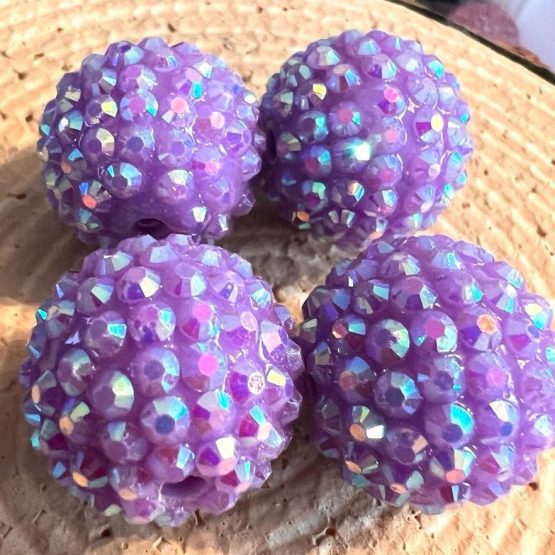 (BP22 04) 1 x 20mm lilac bead