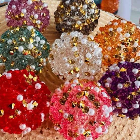 (BP22 23) 5 x 20mm Sugar Pearl beads