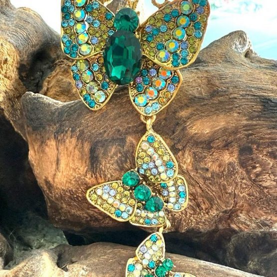 (BP FB) 1 x tiered butterfly Bead