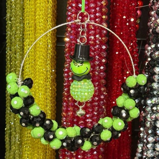 Sun catcher bead kit snowman - Image 2