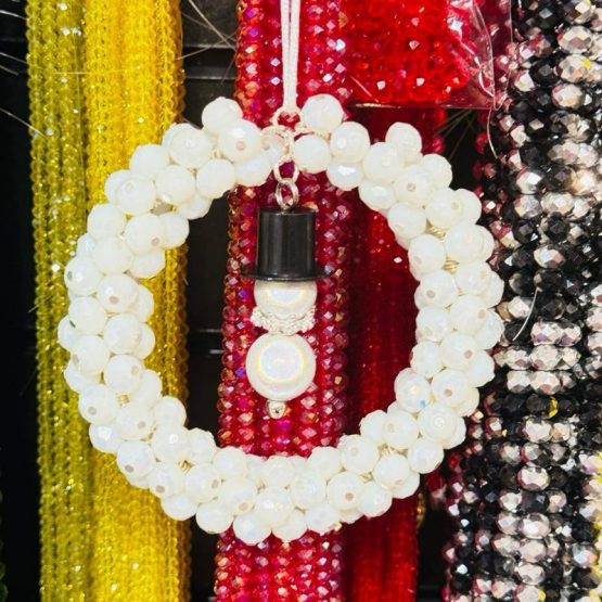 Sun catcher bead kit snowman