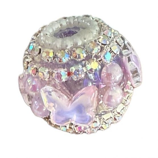 1 x Butterfly fancy bead - Image 2