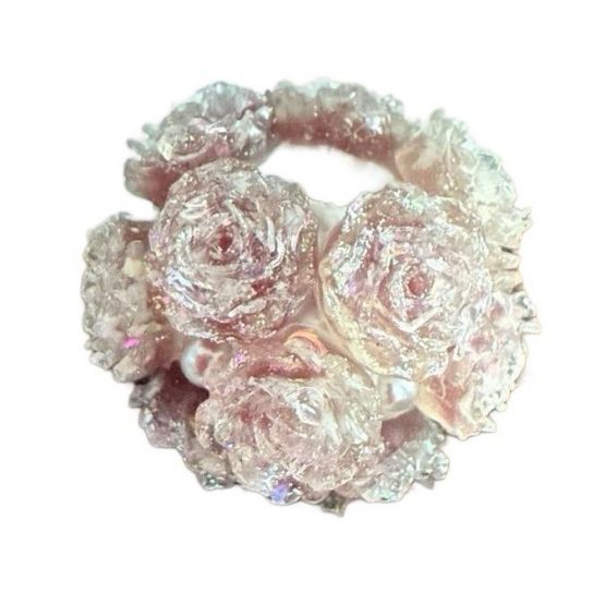 1 x rose bead Mink