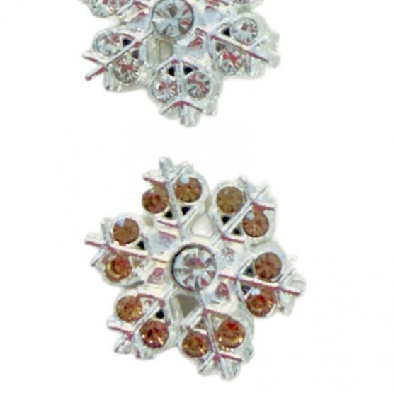 (BP Focal) 1 x snowflake bead