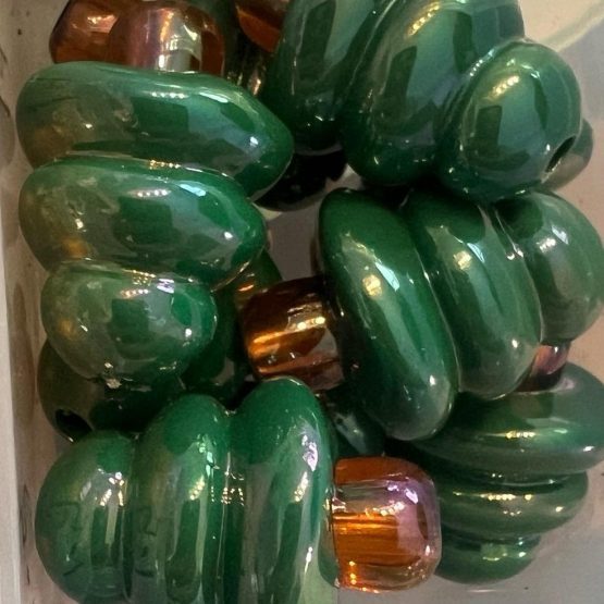 (BP Focal) 1 x christmas tree Bead