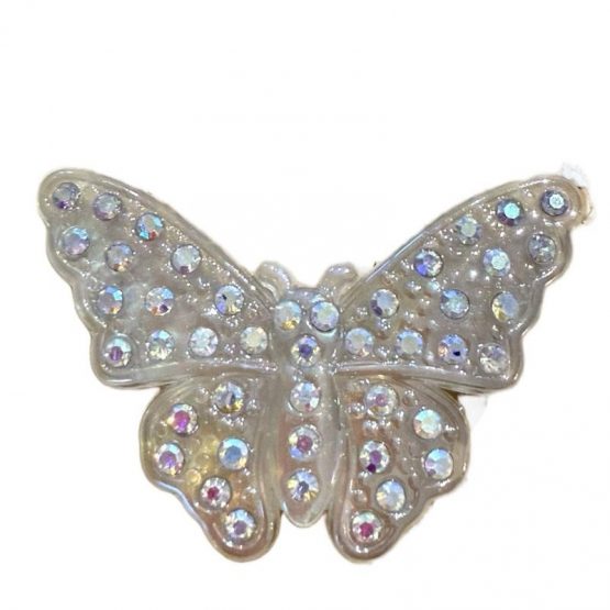 (BP FB) 1 x diamante Butterfly Bead