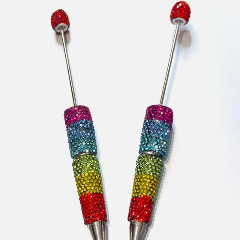 diamante pen rainbow diamante pen rainbow
