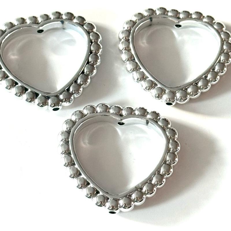frames silver heart