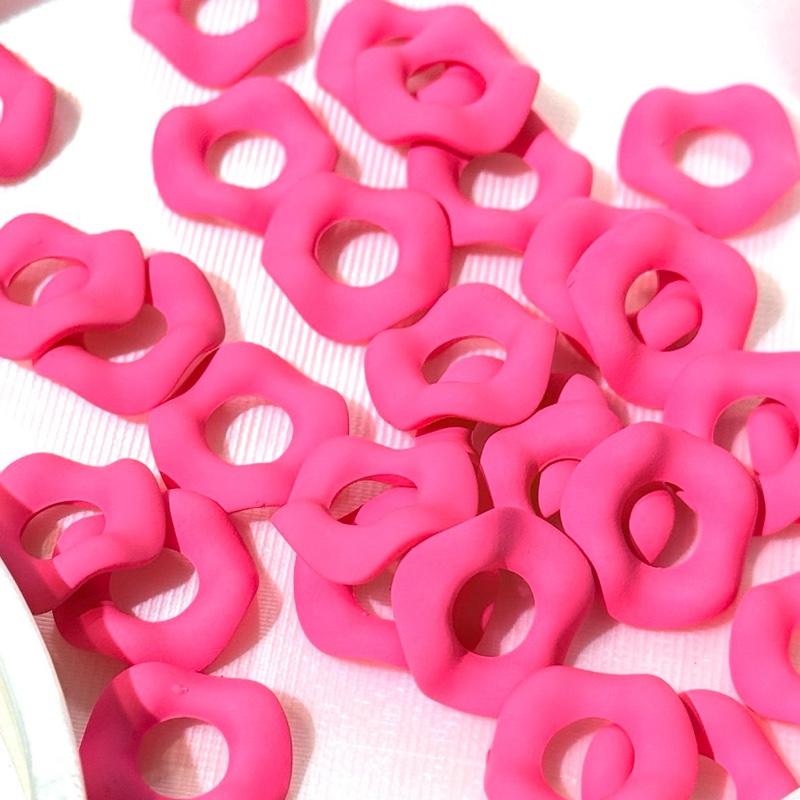 wavy neon. pink