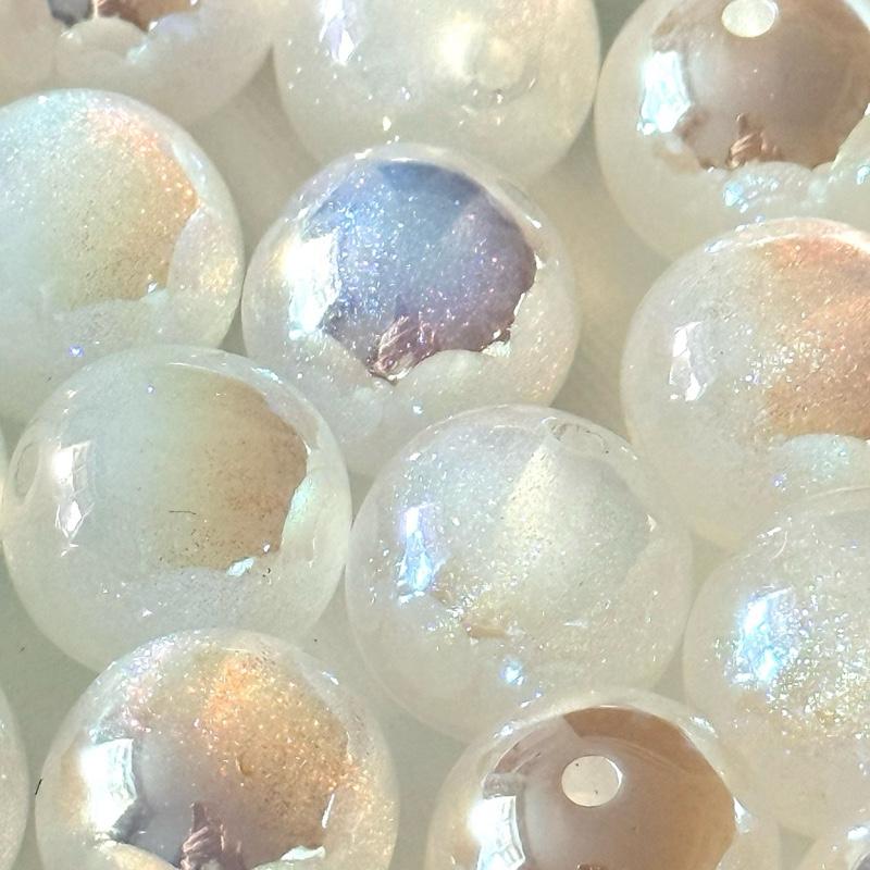 white galaxy glitter