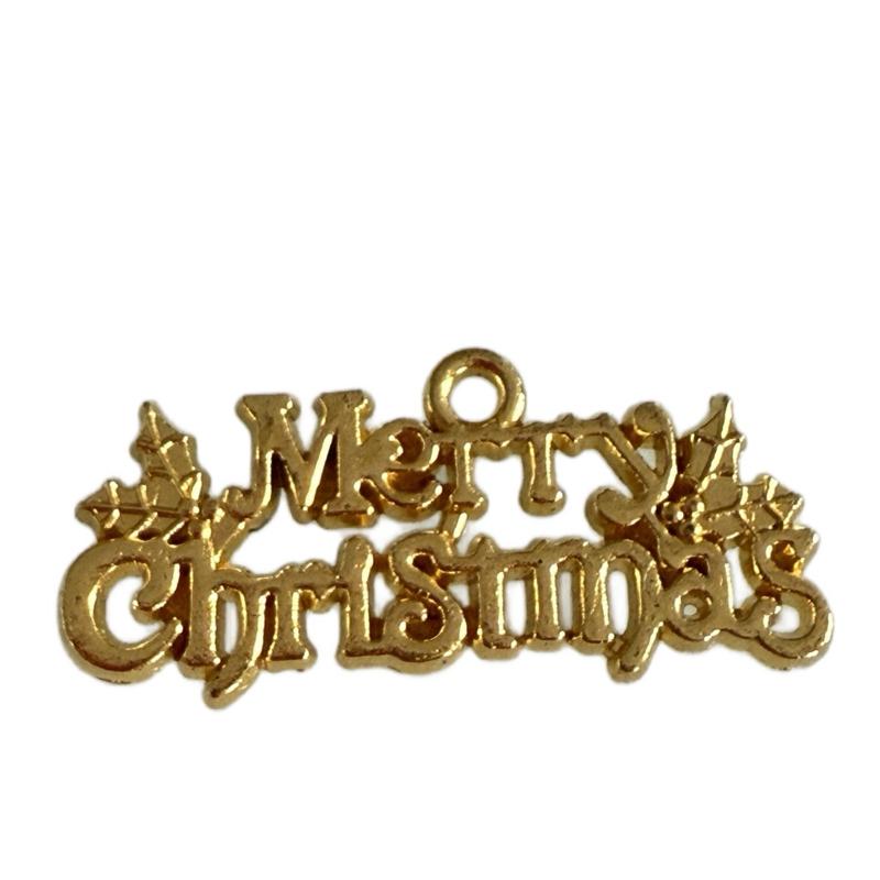 merry christmas gold